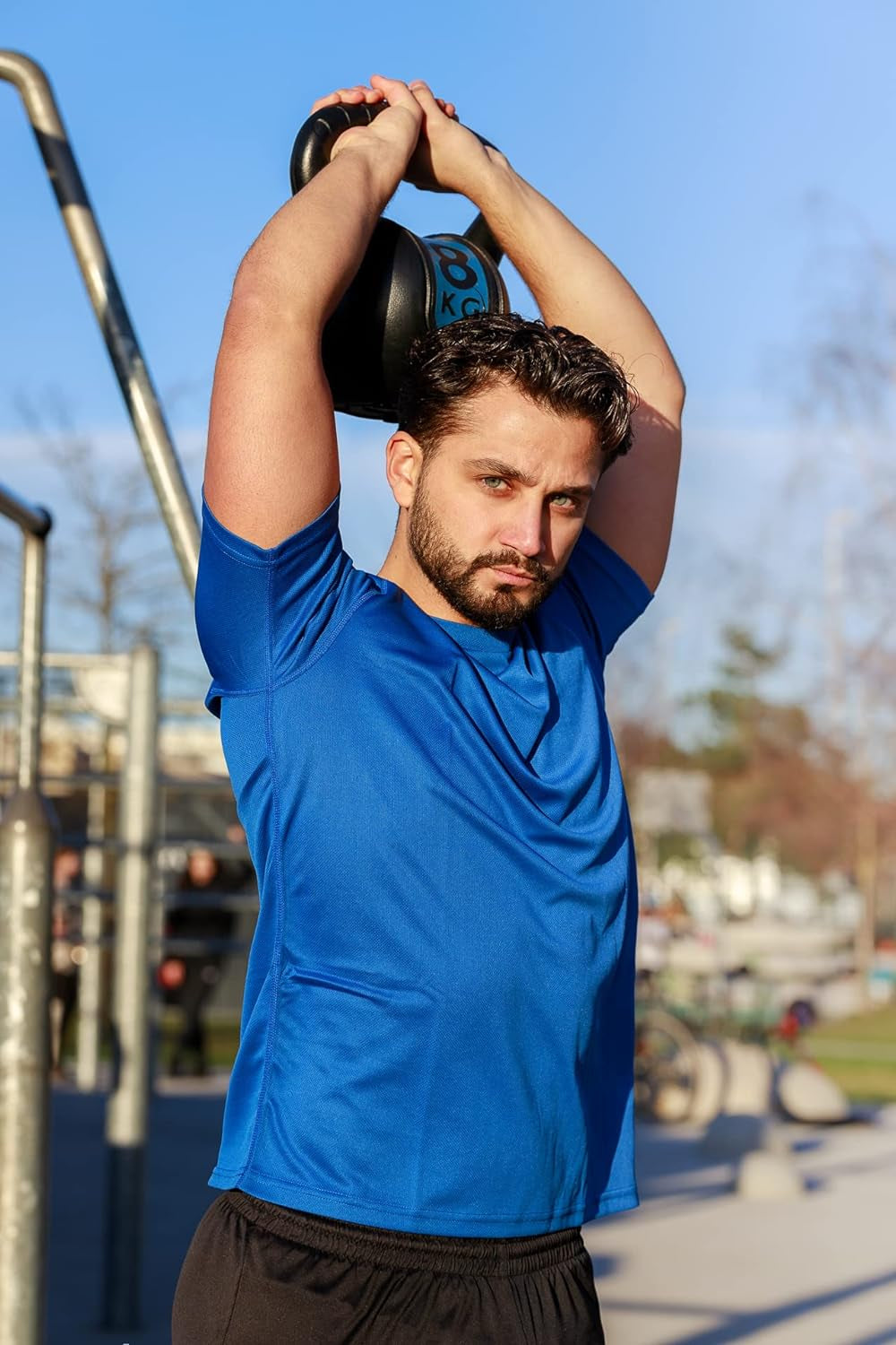 Men's Quick-Dry Moisture-Wicking Short Sleeve Athletic T-Shirts - 1/3 Pack